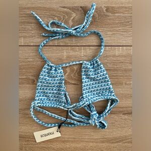 Montce Wave Repeat Top brand new